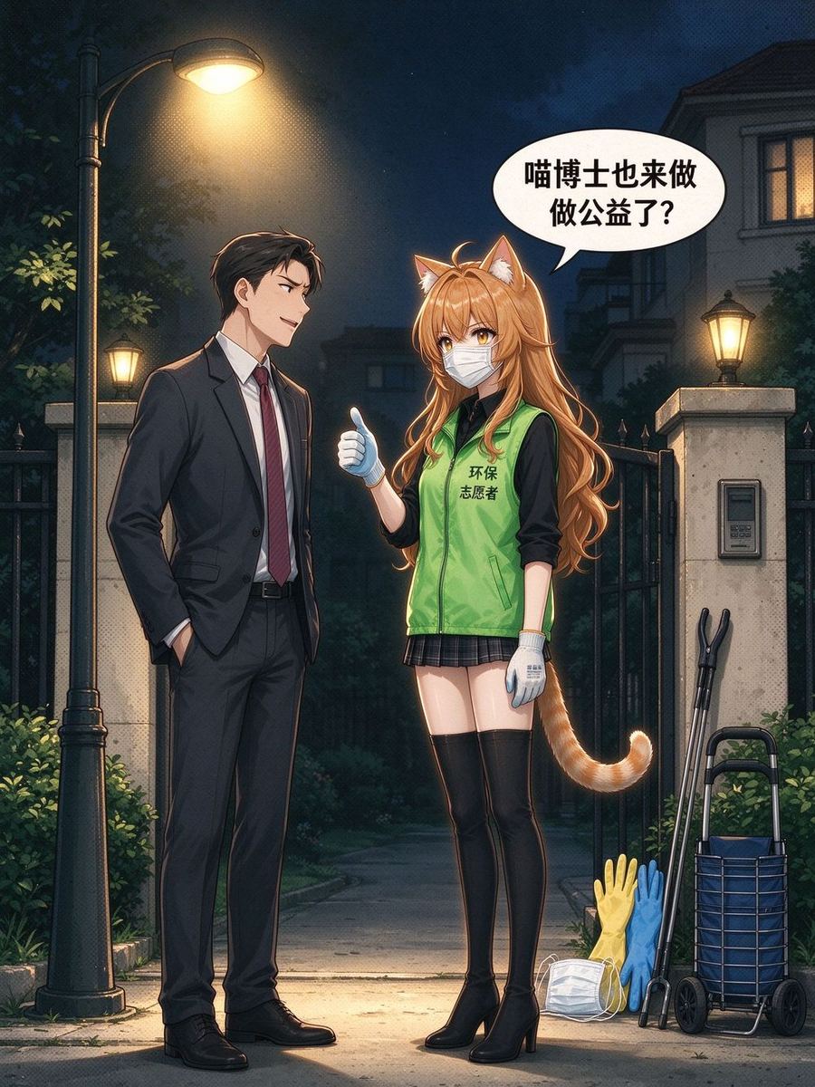志愿者马甲保住尊严
