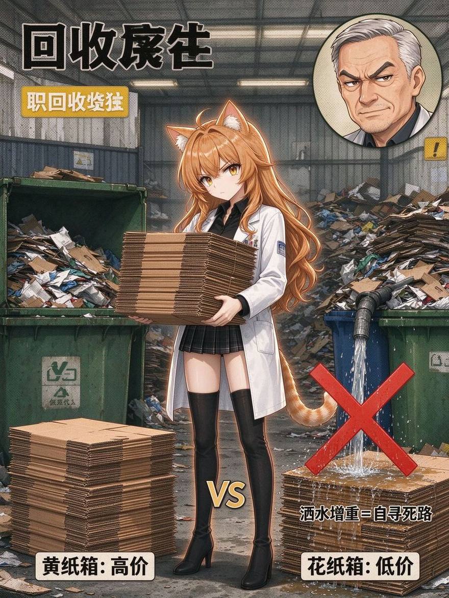 纸箱别洒水