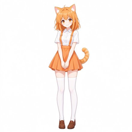 小橘猫猫娘