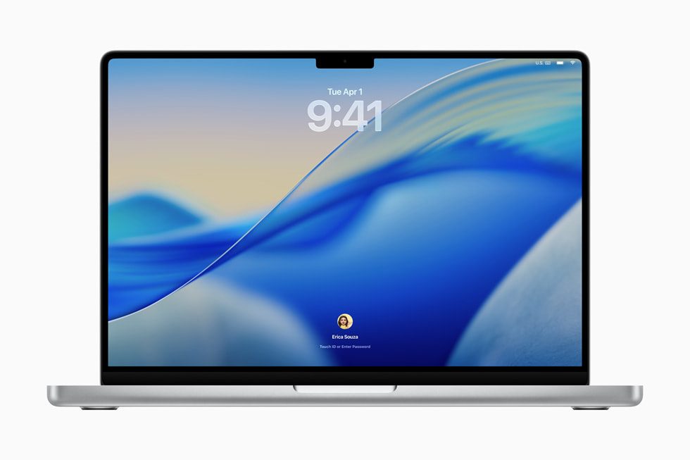 macOS 锁定屏幕（Apple 官方素材）